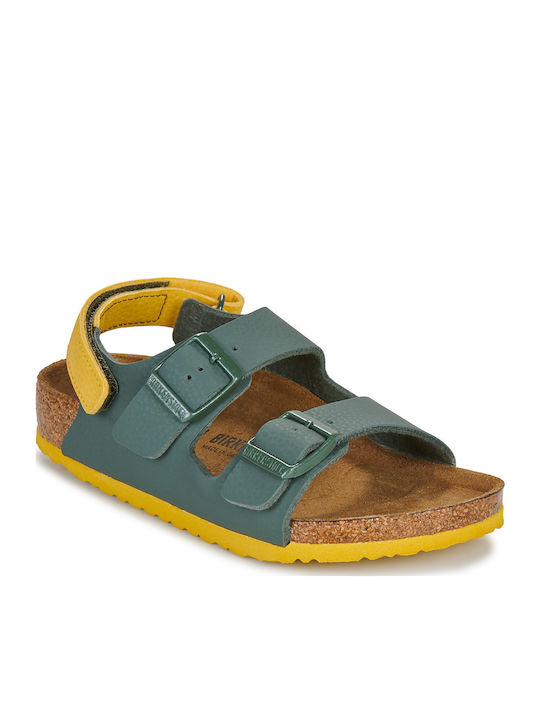 Birkenstock Kinder Sandalen Milano Anatomisch Grün
