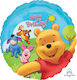 18" Birthday Balloon Winnie Pooh Friends