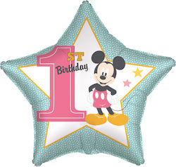 Μπαλόνι Mickey 1st Birthday 17" Μπαλόνι Mickey 1st Birthday 17"