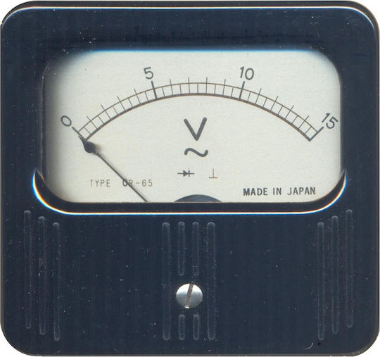 Kyoritsu Voltmetru Panou Electric Analogic Monofazic SD38/0-15V