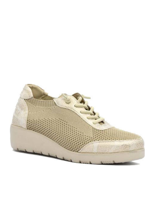 Treintas Shoes Damen Anatomisch Sneakers Beige