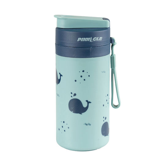 Pinnacle Μπουκάλι Θερμός Ανοξείδωτο 400ml Blue