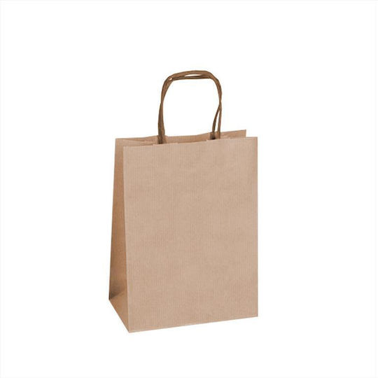 thessPACK Χάρτινη Τσάντα για Δώρο Καφέ 25x31x12εκ.
