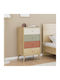 Terra Wooden Chest of Drawers Florida Oak 60x44x100cm