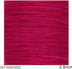 Macrame Cord Jade 0.8mm 10 Meters Fuchsia 10 Meters