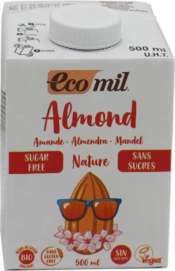 Ecomil Bio-Mandelgetränk Ohne Zuckerzusatz 100gr
