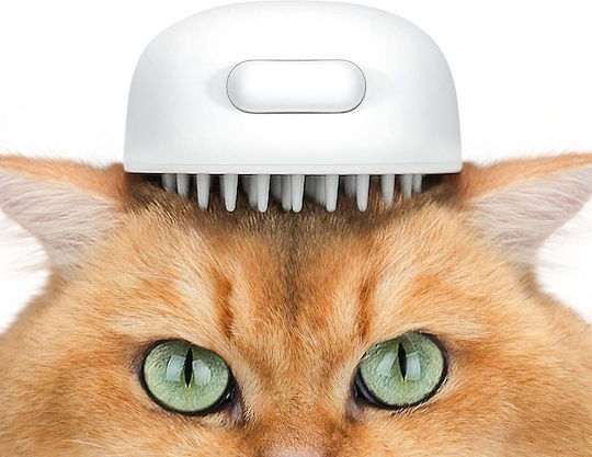 Cat Brush Silicone with Release Button