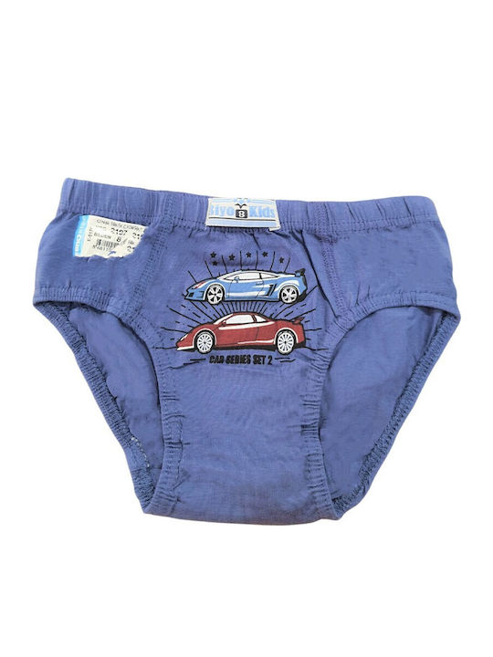Doni Set of Kids' Briefs Multicolored 5pcs