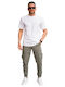 Trousers Cargo Elastic Olive