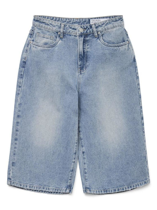 Γυναικείο Τζιν Ψηλόμεσο Σορτς Light Blue Denim