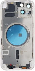 Apple iPhone 13 Middle Frame Back Cover White Apple iPhone 13 Middle Frame Back Cover White