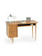 Schreibtisch Holz Braun 120x55x73cm