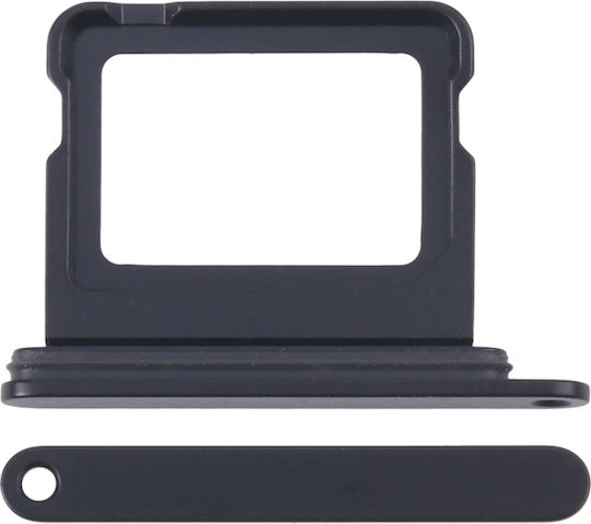 Υποδοχή Κάρτας Sim Tray Iphone 16 Black