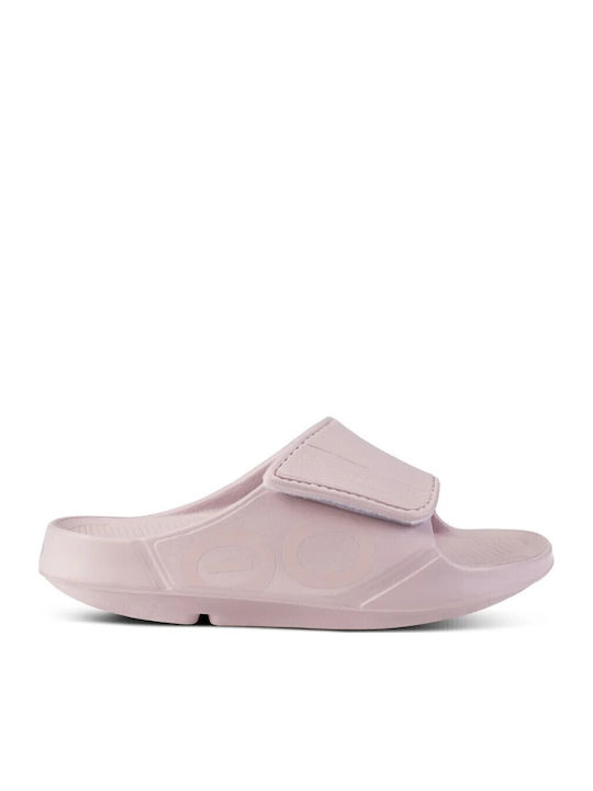Oofos Ooahh Frauen Flip Flops in Rosa Farbe