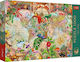 Puzzle 1000 Premplus Harta Antică Ceai...12077