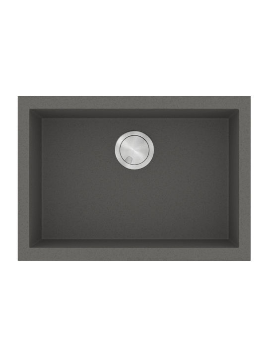 Sanitec Pietra 819 Drop-In Spüle aus Verbundgra...