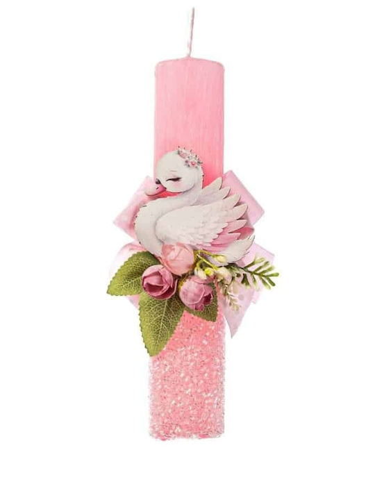 Feeling Wood Palk2025012 Easter Candle Bead Princess Swan 25cm Feeling Wood Palk2025012 Easter Candle Bead Princess Swan 25cm