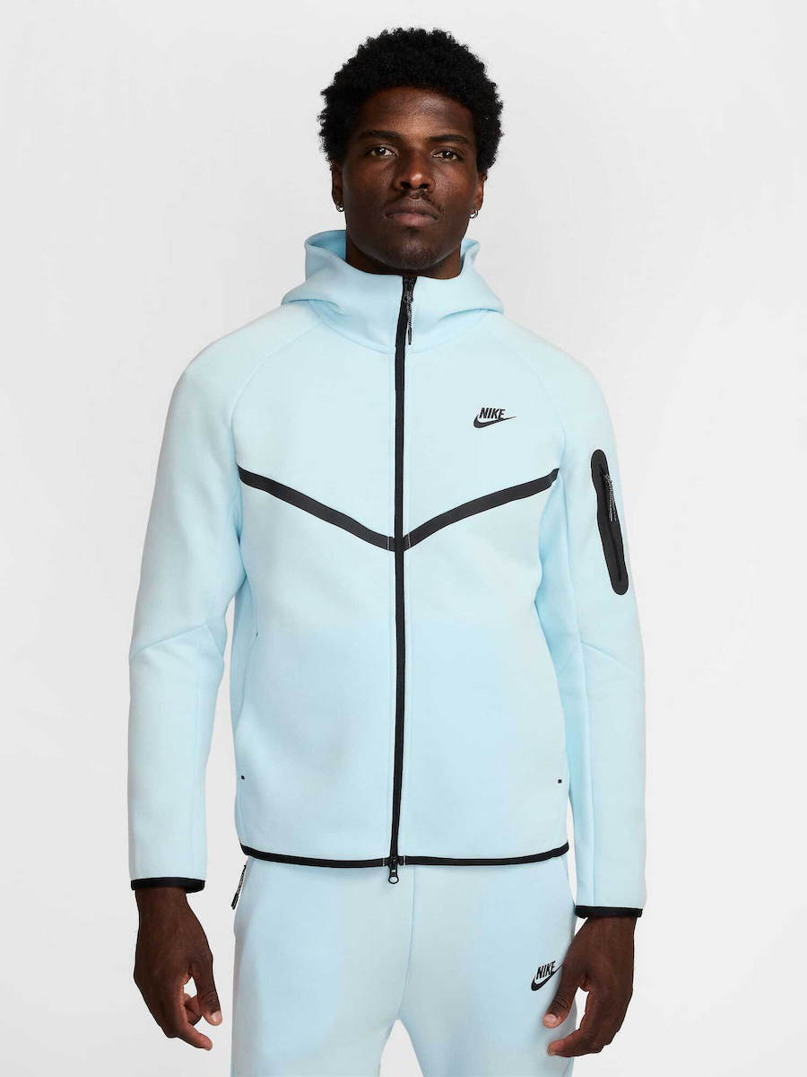 Nike Tech Fleece Cardigan with Hood Blue HV0949-474 | Skroutz.mt