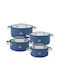 La Bonita Set de oale din aluminiu cu strat ceramic 8buc