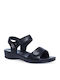 Women's Flat Sandals Anatomic in Black Color