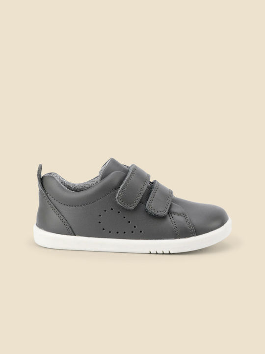 Bobux Iwalk Kids Sneakers with Scratch Gray