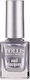 Lollis Beauty Make Up Glossy Βερνίκι Νυχιών Ασημί 105