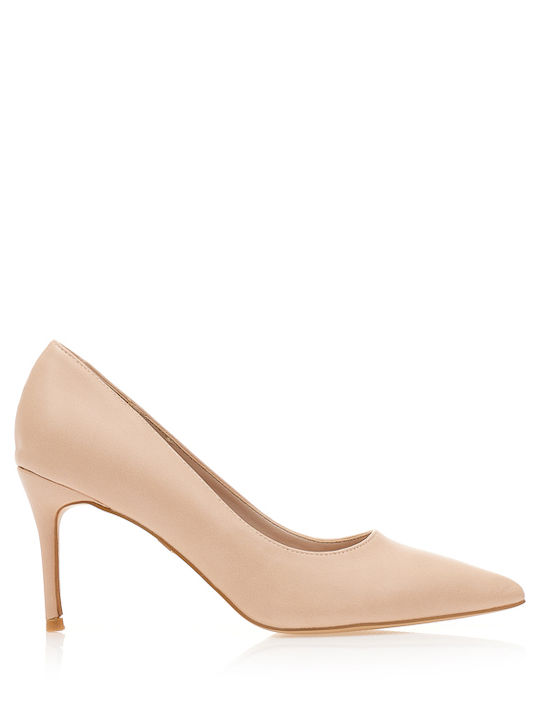 Tsoukalas Pointed Toe Pink High Heels