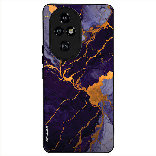 Sonique Marble Series Case Honor 200 Pro 5G Purple