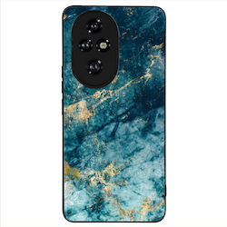 Sonique Marble Serie Hülle Honor 200 Pro 5G Blau