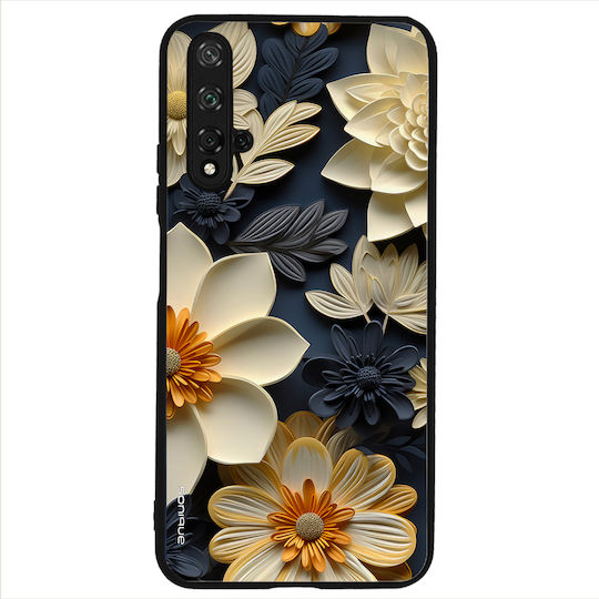 Θήκη Sonique 3d Flower Series Honor 20 Nova 5t Εκρού
