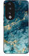 Sonique Marble Serie Hülle Honor 90 5G Blau