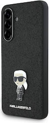 Karl Lagerfeld Fixed Glitter Ikonik Logo Черен (SAMSUNG A56, KARL LAGERFELD)