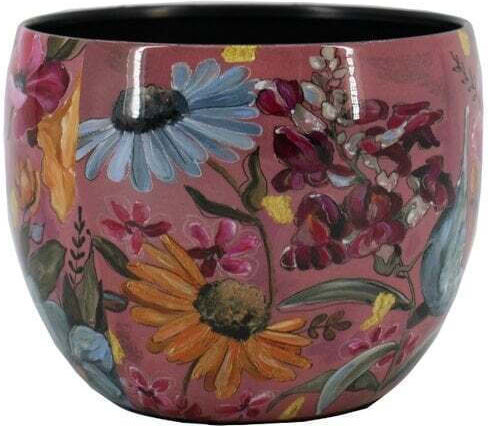 ED Collection Plant Pot Metal Pink