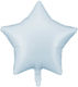 Luftballon Folie Stern Light Blue 48cm