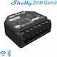 Shelly 2pm Gen3 Intelligenter Schalter 2 Kanäle Wi-Fi & Bluetooth