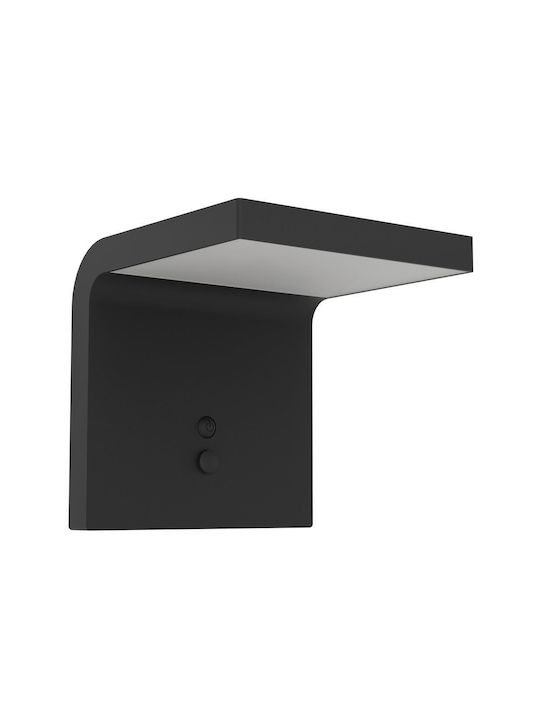 Eglo Eglo Außenstehlampe für Außenbereich mit Warmes Weiß Licht Grau