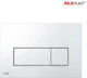 Alcadrain Flush Plate Dual Flush