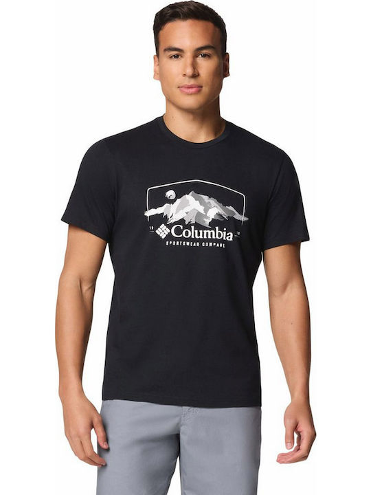 Columbia Path Lake Graphic T-shirt Black