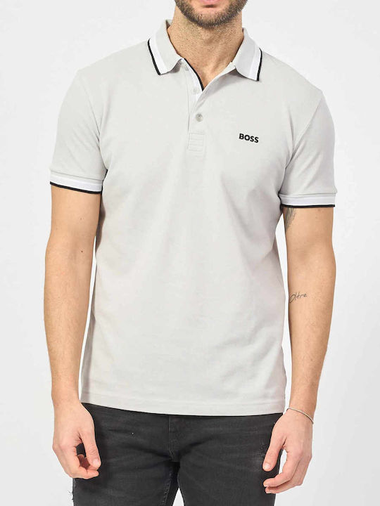 Boss Paddy Polo Bluză Pastel Grey