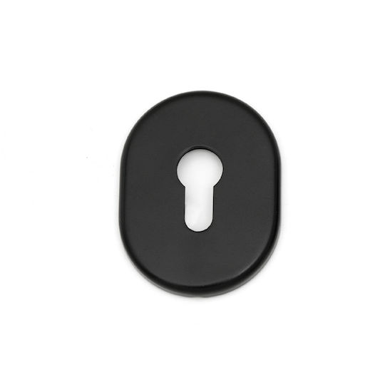 Rozetă blindată din aluminiu negru antic nr. 3