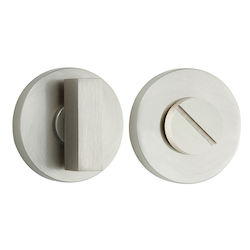 Set Round Rosette Security Latch WC Zogometal 1...