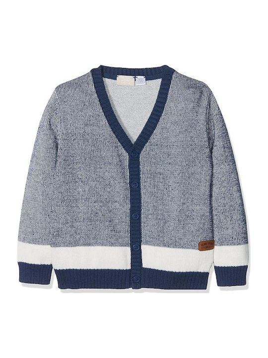 Kinderstrickjacke Gestrickt Blau