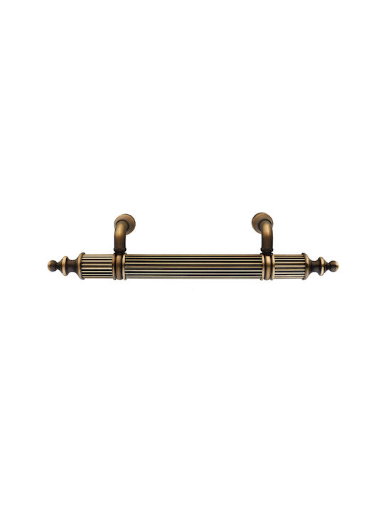 Zogometal Front Door Handles 3120 70.5 cm Bronze