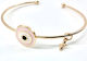 Μαρτυρικό Βάπτισης Βραχιολάκι Metallisch Rose Gold 50Stück