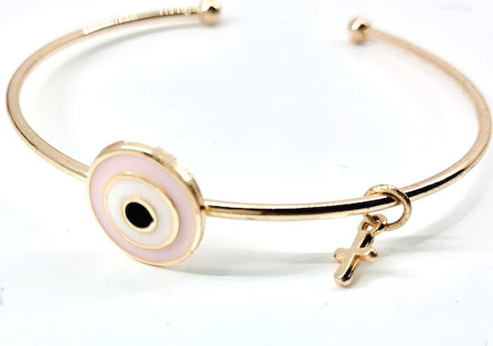 Μαρτυρικό Βάπτισης Βραχιολάκι Metallisch Rose Gold 50Stück