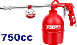Emtop Въздушен Пистолет За Пръскане На Масло 750ml