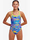 Funkita Girl's Costum de baie pentru copii Întreg Albastru