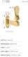 Messing Windstütze Zogometal 1188 Glänzend Gold
