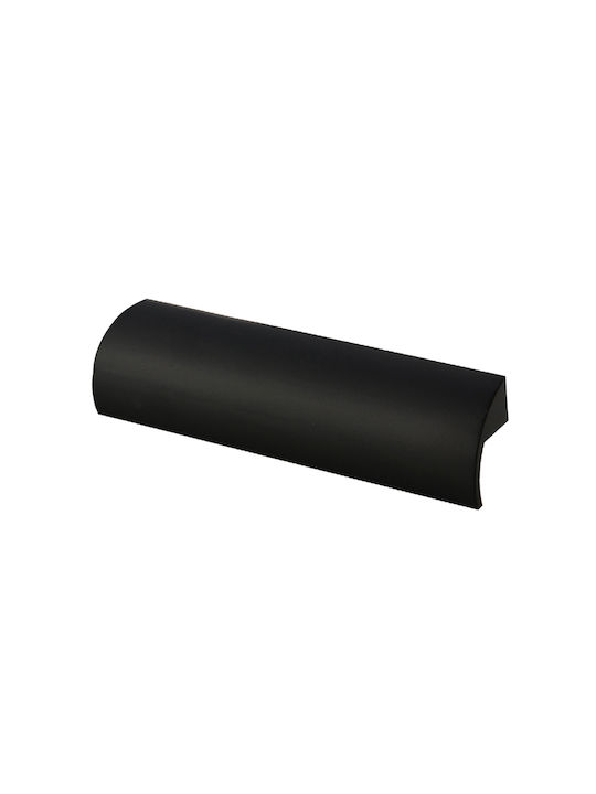 Zogometal Buton Mobilier din Metal Negru Mat cu Distanța între Centre 128mm 355 1buc