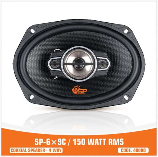 SP Audio Set Auto-Lautsprecher mit 150W RMS (4 Weg)